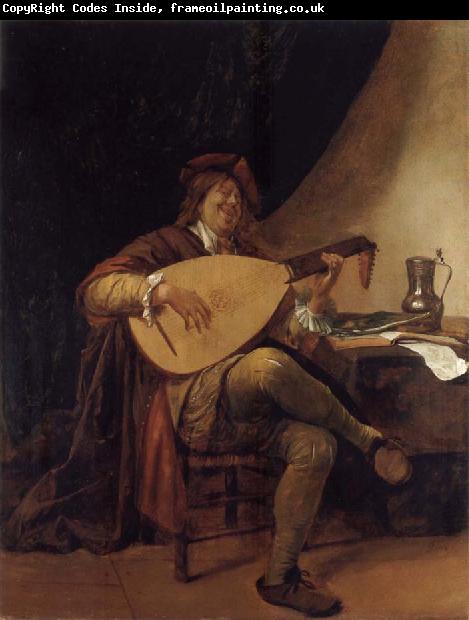 Jan Steen Self-Portrait as a lutenist